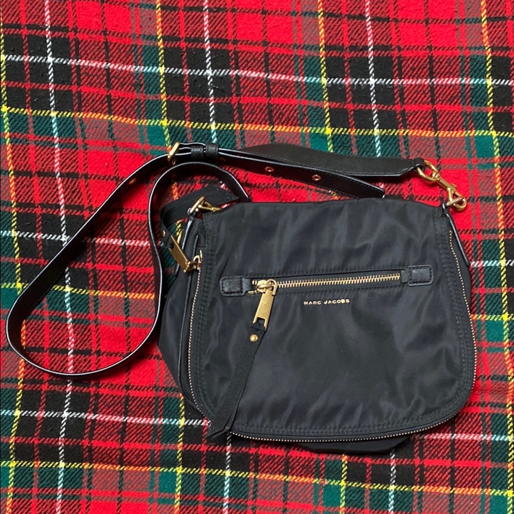 Marc Jacobs Black Nylon Crossbody Bag
